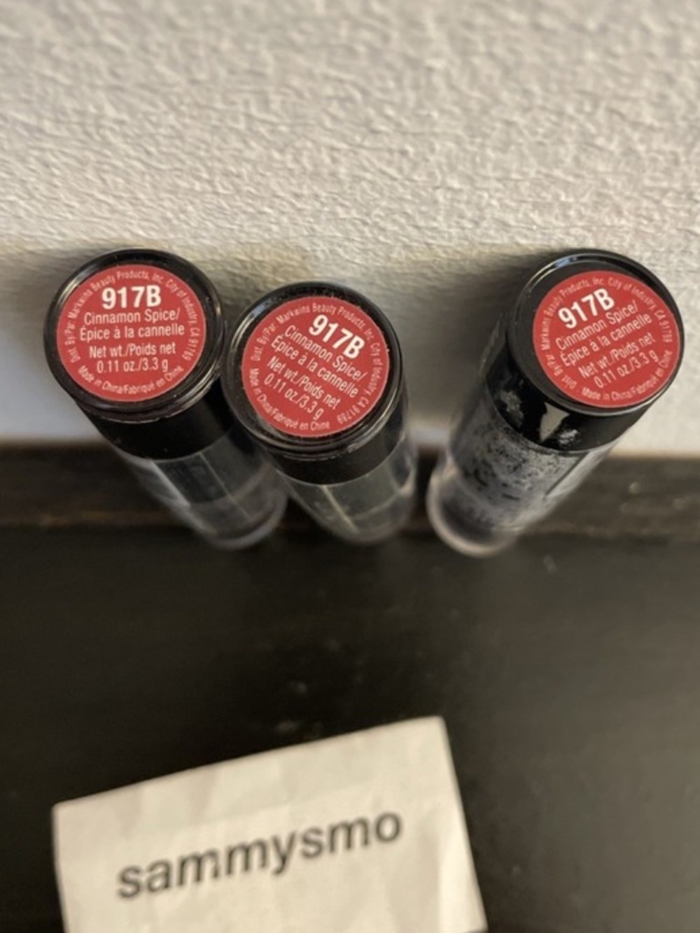 Wet N Wild Lipstick 917B Cinnamon Spice SEALED x3